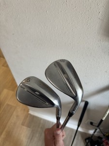 Set De Wedges Titleist VOKEY SM9 Jet Black - 50°12F / 56°10S - BV105 Uni-Flex - Homme Droitier