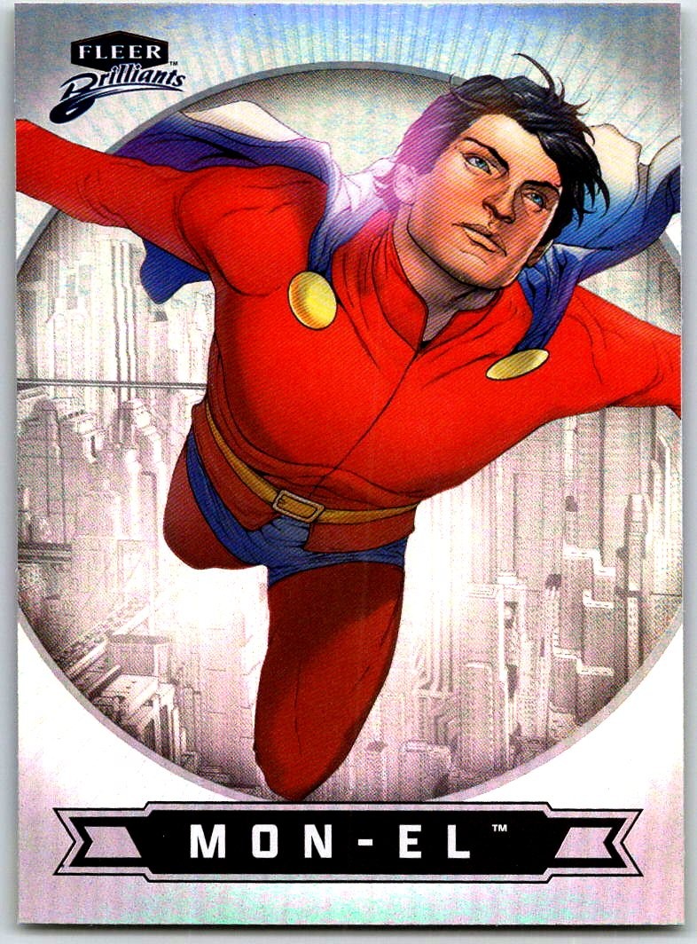 Mon-El #31 2025 Fleer Brilliants Superman trading card — raw and PSA graded price guide