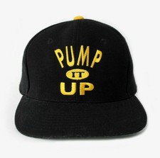 NOS vintage anni 90 Reebok PUMP IT UP The Pump cap snapback supercap raro...