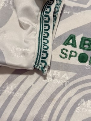 VINTAGE 1997 ABA Sport Mexico Soccer Jersey away White Aztec