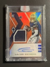 2020 Panini Phoenix CEEDEE LAMB Rookie Dual Patch Auto /50 RC Cowboys