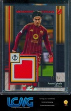 A3C 2024-25 Topps Museum UEFA Competitions Paulo Dybala Meaningful Material #/25