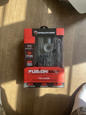 Stealth Cam FUSION MAX 80ft 36MP Cellular Trail Camera STC-FXWTX   New!!!