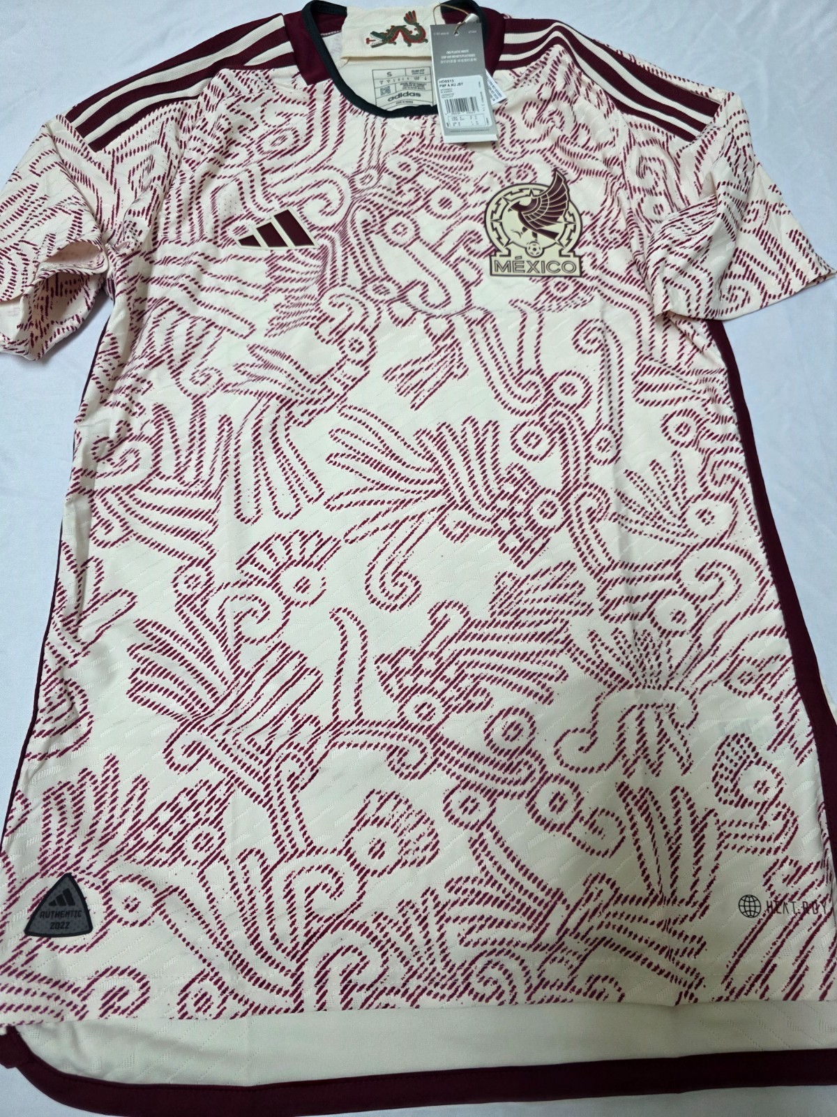 Adidas Mexico Jersey Seleccion Mexicana Mundial Qatar 2022 Jersey HEATRDY Small