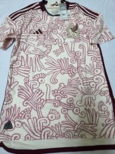 Adidas Mexico Jersey Seleccion Mexicana Mundial Qatar 2022 Jersey HEATRDY Small