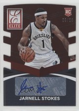2014 Donruss Elite Status Signatures Bronze Die-Cut 9/25 Jarnell Stokes Auto 0c2