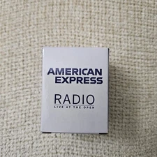 Collectors Official Amex US Open Radio 2025 W/lanyard  American Express