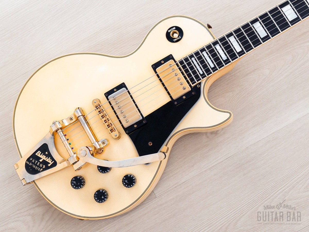 1988 Gibson Les Paul Custom Vintage Guitar w/ Bigsby B7, Tim Shaw