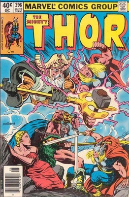 Thor #296 (Newsstand) FN; Marvel | Odin Roy Thomas - w/Bag+Board