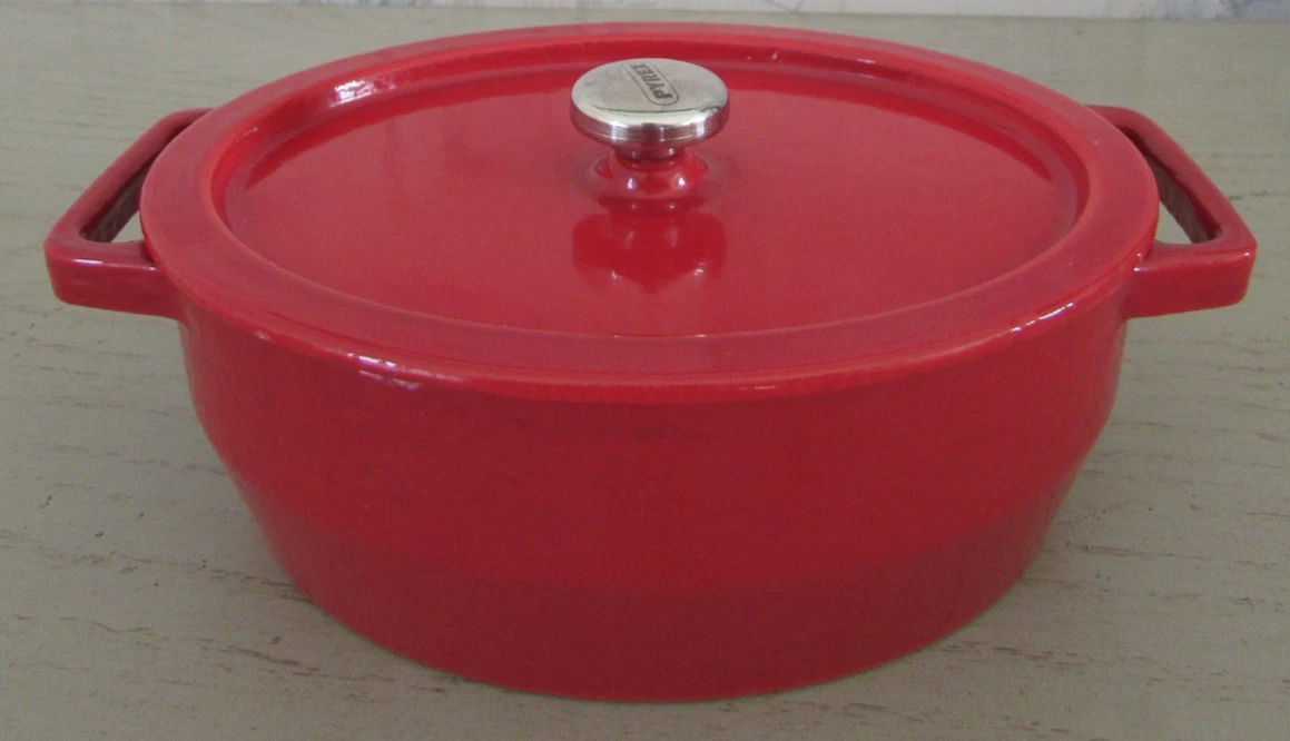 Casserole Vintage PYREX / CorningWare Motif Ferme - Avec Couvercle Transparent (2,8L) - Blanc
