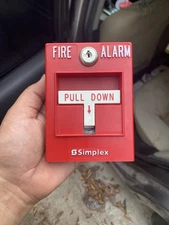 Simplex Fire Alarm Pull Station 2099-9795 Addressable Single Action