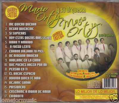 ANTHONY CRUZ CD salsa MARIO ORTIZ y su Orquesta Grandes Exitos