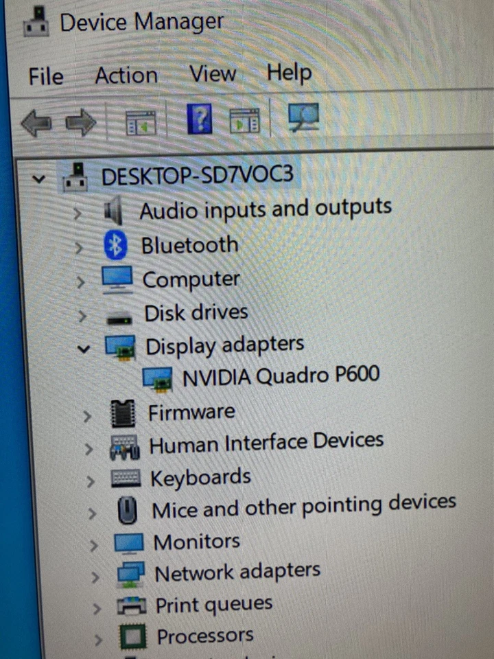 HP Z2 G4 MINI WORKSTATION i7-8700 3.20GHZ 16GB 1TB SSD Quadro P600 Win 10 PRO - Image 4 of 4