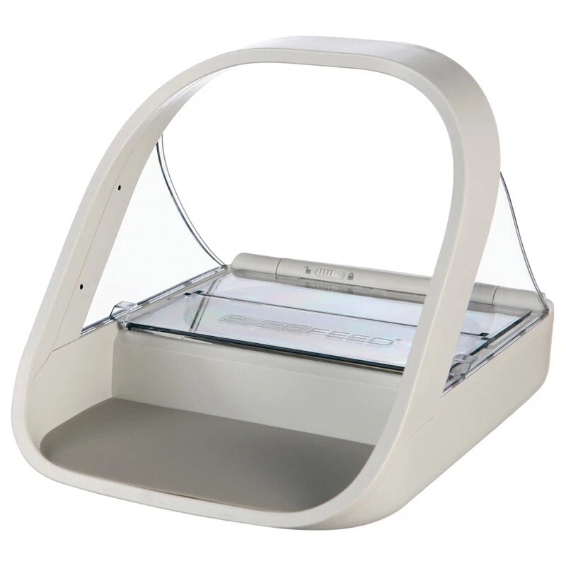 SURE Feed Futterautomat für kleine Hunde, Mikrochip, 450ml, Weiß, Programmierbar - Bild 2 von 2