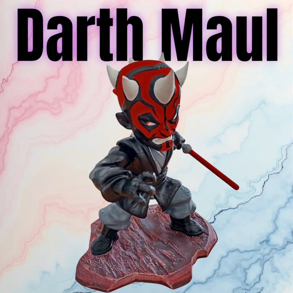 Figura 3D Darth Maul Star Wars - Imagen 2 de 4