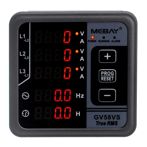 GV58VS 3‑Phase Generator Digital Multi‑Function Meter Voltmeter Ammeter