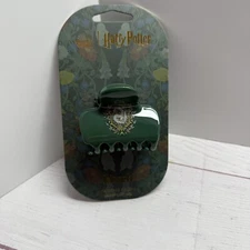 New Kitsch x Kitsch Harry Potter SLYTHERIN Hair Claw Clip Green