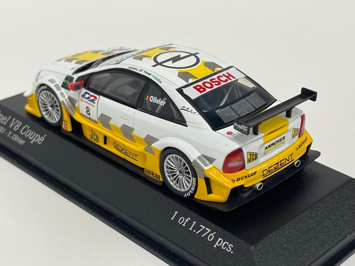 【MINICHAMPS】OPEL V8DTM 2001 #M2 1/43 Minichamps Opel V8 DTM 2001 Team Phoenix T.Oliver Car