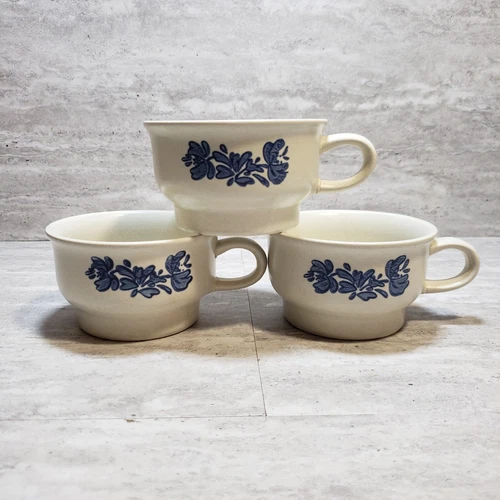 Set of 3 Pfaltzgraff Yorktowne Floral Mugs