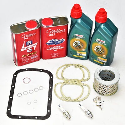 BMW R60 R60/2 1956 - 1969 Service kit with engine oil and gearbox oil ...