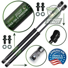 Two Rear Glass Lift Supports FAS-199 For: 98-04 Rodeo 98-02 Passport 99-00 Amigo