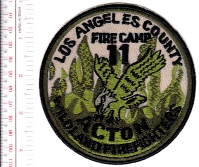 Hot Shot Wildland Fire Crew CDCR California La County FD Camp 11 Acton NO TARIFF