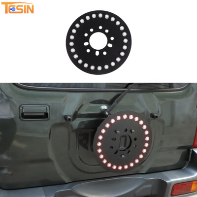 Tresound Spare Tire Brake Light Wheel Light 3rd Third Brake Light For Jeep Wrangler 1990 2021 Jk Jl Yj Tj Double Red Light