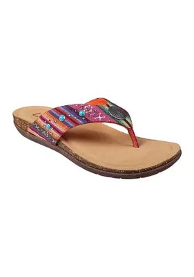 NIB Lamo sandals. jovie, multi color sandals, sz 9 eu 40 reg$59+