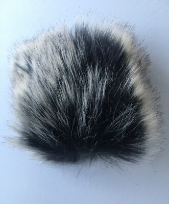 net4web - Mikrofonfell Pro S-5, Windfell, Windschutz, 5cm Einstecktiefe