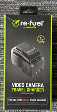 Digipower Re-fuel Video Camera Travel Charger For Canon Video Cameras Free Ship