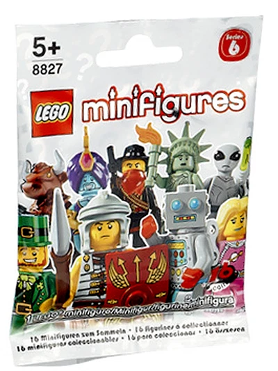 Lego Series 6 Collectible Minifigures 8827 New Factory Sealed 2012 You Pick! - Image 2 of 2
