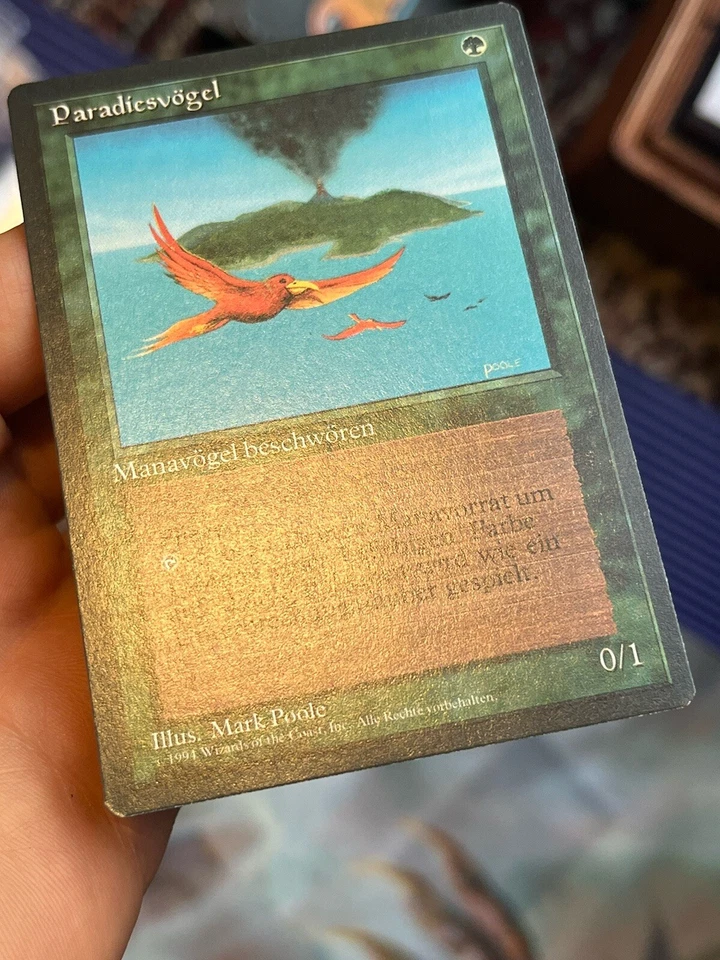 German FBB • Birds Of Paradise • NM • Mtg (993) - Image 3 of 4