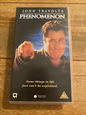 Phenomenon VHS Video New Sealed John Travolta Kyra Sedgwick