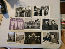 Vintage Lot Of 9 B W Military Photos From The 1940  s-1960  s