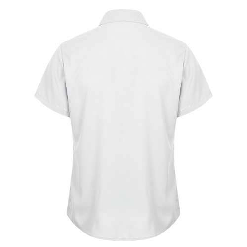 Men Button Down Shirt Casual Business Tops Short Sleeve Slim Fitness Muscle Tee - Picture 21 of 27