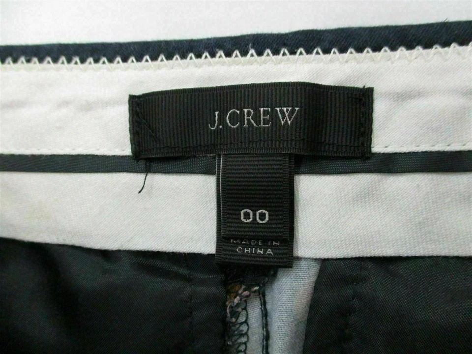 Pantalones Cortos para Mujer J.CREW #SHA1525 Algodón Lunares Estampado Corazón Azul Marino Foto 4 de 4