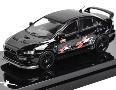 Hobby Japan 1:64 Scale Black Lancer EVO X 10 Ralliart Model