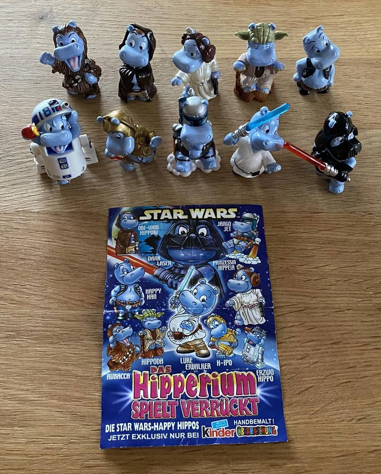 Komplettsatz Happy Hippo Star Wars + BPZ - Bild 1 von 1