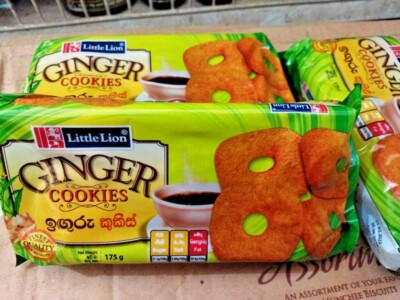Best Ginger Biscuit & Cookie 175g Ginger Flavored from Sri Lanka freeshipping