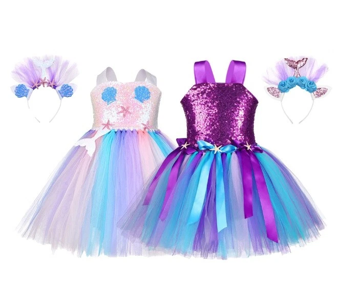 Mermaid Girls' Tutu Dress