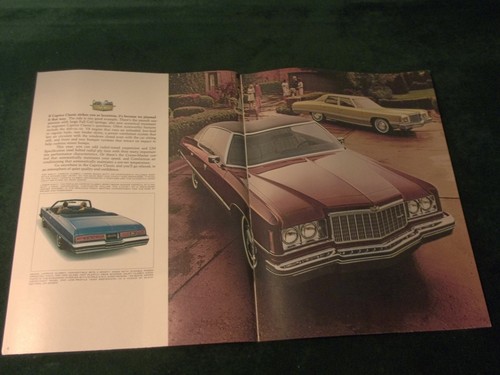 MINT CHEVROLET 1974 CHEVY IMPALA CAPRICE BELAIR SALES BROCHURE NEW (BOX 384) NOS - Picture 3 of 5