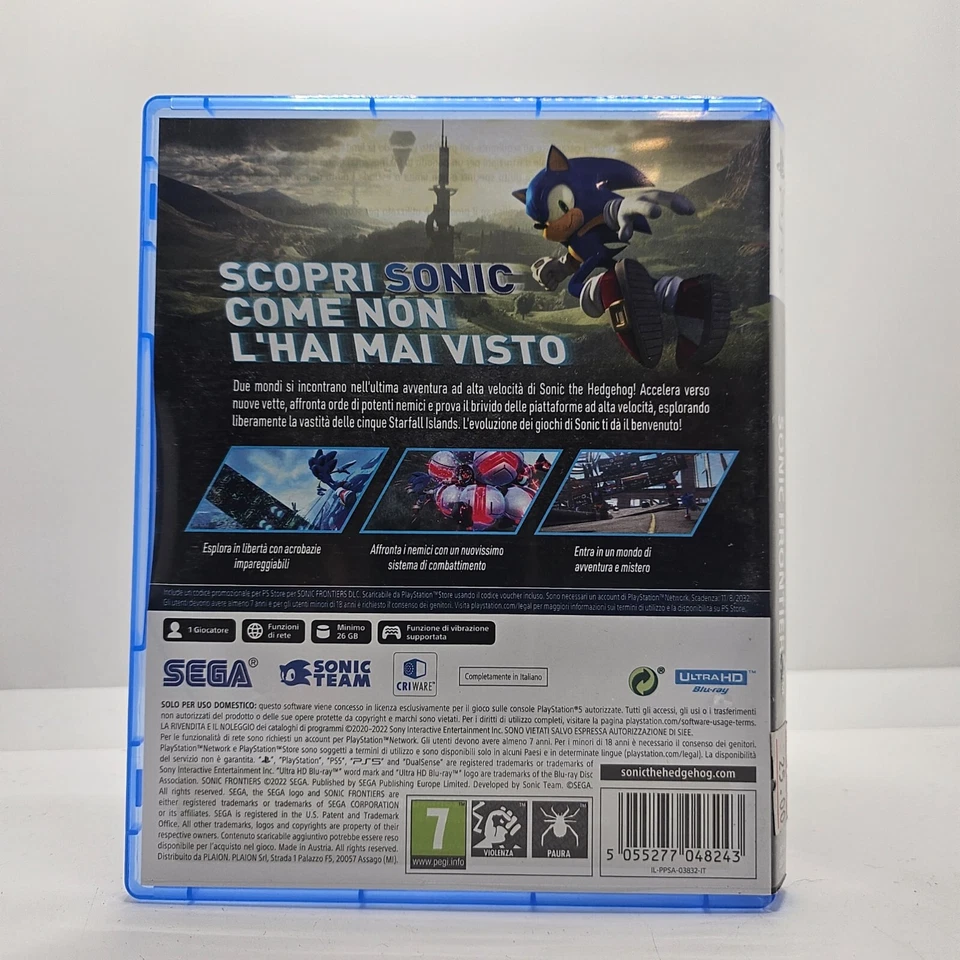 Sonic Frontiers (Sony PlayStation 5, 2022), foto 3 di 3