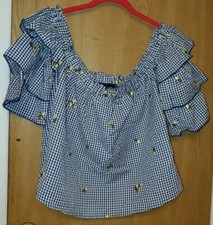 Women  s Maxsport Ruffle Off Shoulder Shirt