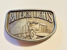 Belt Buckle - Raleigh Lights