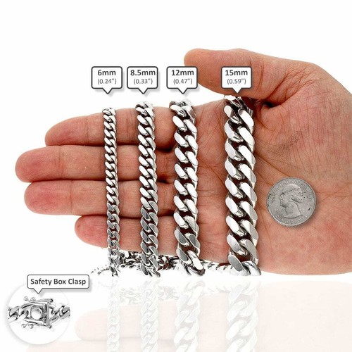 925 Sterling Silver High Polished Solid 