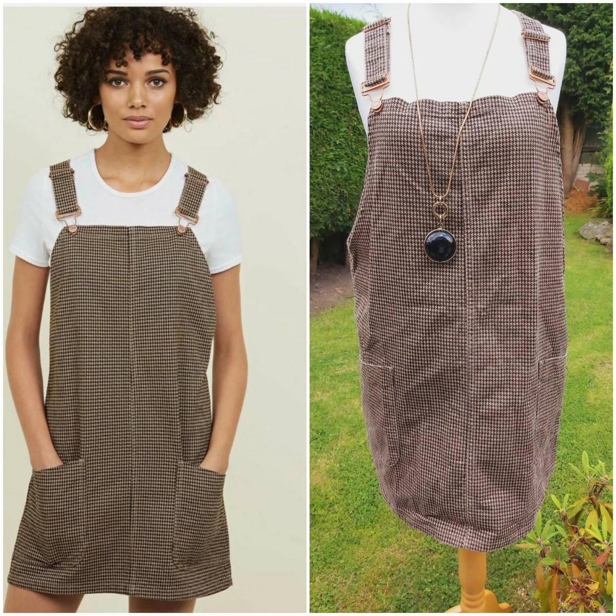Ladies pinafore 2025 dress size 16