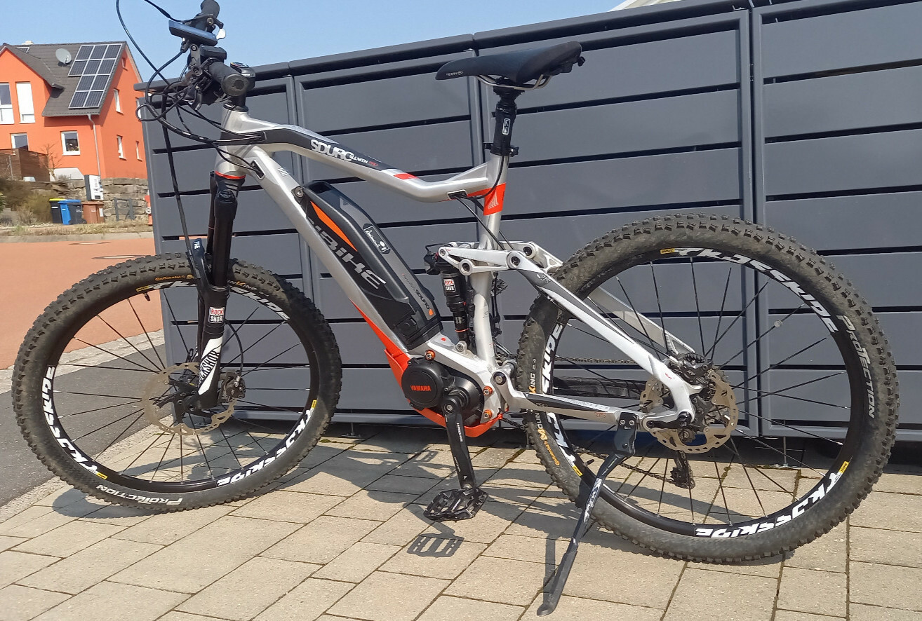 Купить E-MTB Fully 150 mm | Haibike SDURO AllMtn на Аукцион DE из Германии  с доставкой в Россию, Украину, Казахстан