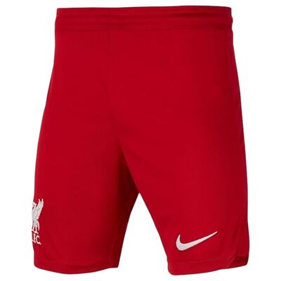 Nike Junior Liverpool FC Heim Stadion Dri-Fit Unterteil Activewear Shorts 23/24 rot