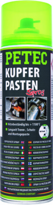PETEC 70350 KUPFERPASTEN SPRAY 500ML  Montagepaste Langzeitschmierung motocaa