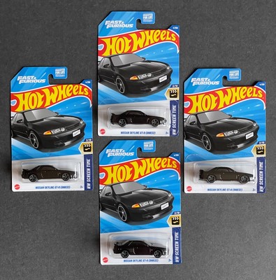 Hot Wheels Nissan Skyline GT-R (BNR32) Fast & Furious GT-R R32 - Lot of 4